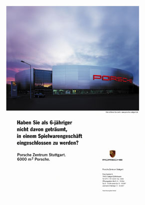 Porsche Zentrum Stuttgart.